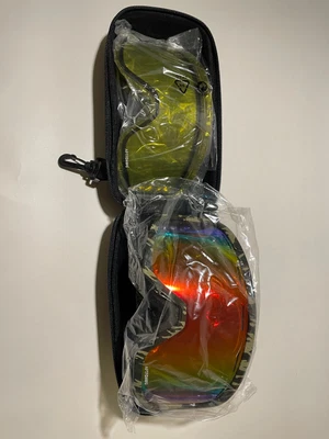 $50 • Buy Snowboard Ski Goggles Brand New Extra Lens Hard Case