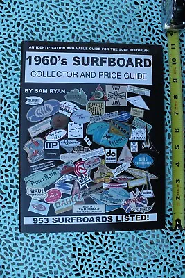 1960's Surfboard Collector Sam Ryan Longboard Grotto OG 90's Vintage Price Guide • $55