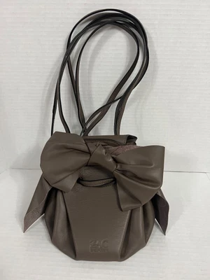 $24.99 • Buy ZAC Zac Posen Soirée Bow Crossbody Bag Purse In Mockingbird $295