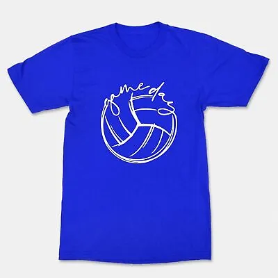 Volleyball Shirt Volleyball Team Season Game Day Graphic Tee Funny T-shirt Gift • $16.56