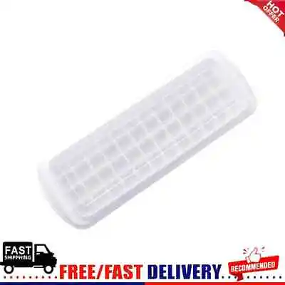 Plastic Freezer Molds 12 Grids Square Ice Cube Molds Ice Block Maker For Drinks • £5.15