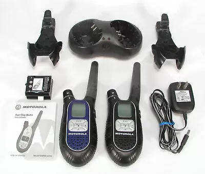 Pair Of Motorola SX700 2-Way Radio Walkie Talkie • $20