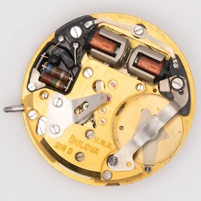 Vintage Bulova Accutron Cal. 218D Electronic Wristwatch Movement Parts / Repair • $52
