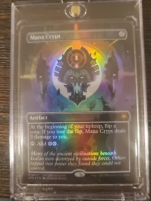 MTG Mana Crypt #0017 Foil Borderless Mythic Special Guests (SPG) • $295