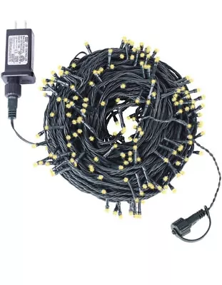 Christmas String Lights Outdoor Indoor Fairy Lights 8 Modes 300 LED 105FT E-10 • $23.30