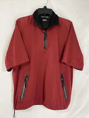 Mizuno 1/4 Zip ImpermaLite Flex Baseball Warm-Up Jacket Size M • $10.99