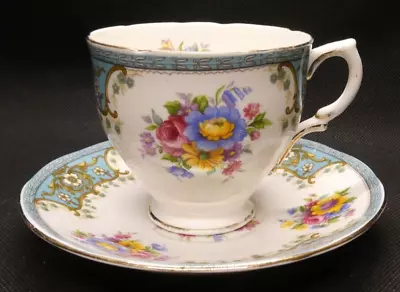 Vintage Salisbury Bone China England Cup And Saucer • $38