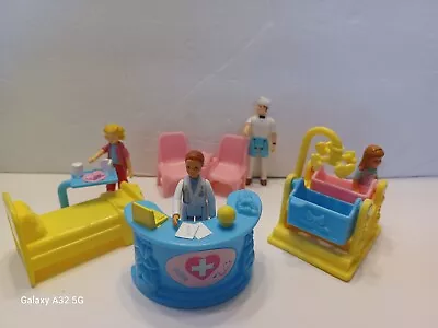 Fisher Price Sweet Streets Care Time Hospital Furniture & Replacement Figures • $15