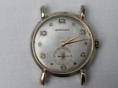 Vintage Gents 9ct Gold Garrard Watch. £280 Of Gold In Case. • £350