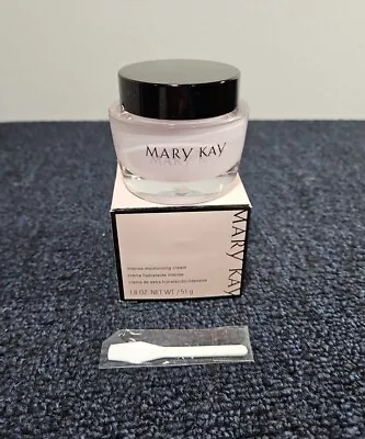 NEW Mary Kay Intense Moisturizing Cream Jar For Dry Skin W/ Spatula 031541 • $22.49