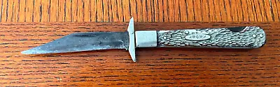 Vintage 1930-1940 KA-BAR Swing Guard Dog Ear Cheetah Folding Knife Lock Back USA • $125