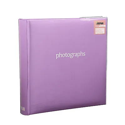 £8.49 • Buy Purple Large Memo Slip In Case  Photo Album Holds  200 Photos   6 X 4 - SM200PE