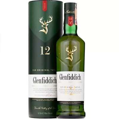 Glenfiddich 12 Year Old Single Malt Whisky • $99