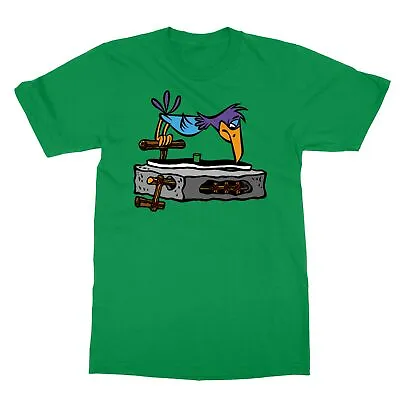 $17.49 • Buy Retro Cartoon Flintstones Record Player Fun Men's T-Shirt