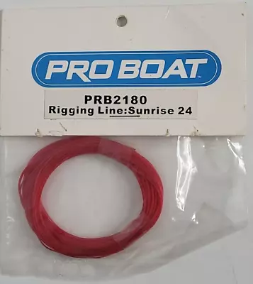 Pro Boat PRB2180 Red Rigging Line Sunrise 24 RC Radio Controlled Part NEW • $5.99