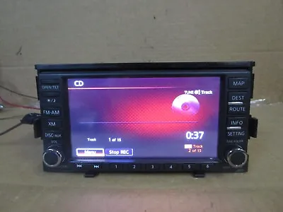 11-13 Nissan Altima Radio Receiver Navigation Display Screen Stereo 25915zx04a • $173