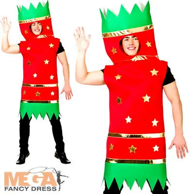 Christmas Cracker Adults Fancy Dress Festive Season Xmas Mens Ladies Costume New • £15.99