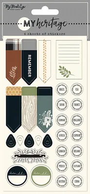 My Minds Eye My Heritage Collection - Planner Sticker Set Her121 • $5.39