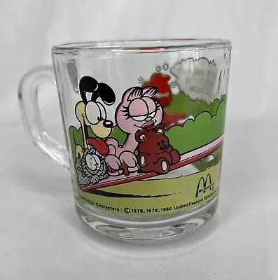 Vintage Garfield Collectors Glass (McDonalds 1978) Odie - Arlene - Beautiful !! • $10.99