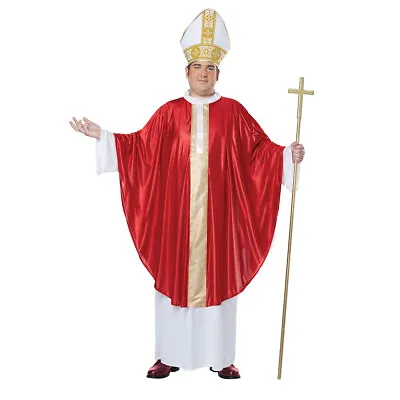 Mens Plus Size The Pope Costume Size 48-52 • $31.69
