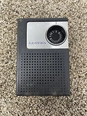 Vintage LLOYD'S Transistor Radio Working • $18