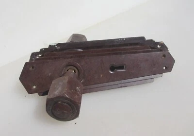 £38 • Buy Vintage Bakelite Door Knobs Handles Plates Art Deco 1930's Antique Old