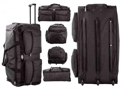 £34.99 • Buy Travel Wheeled Holdall 34'' 3 Wheels Holdall Travel Bag