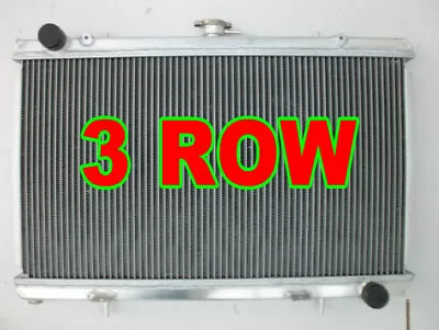 Aluminum Radiator For Nissan Silvia S13 240SX SR20DET 1989-1994 1990  MT 3 ROW • $153