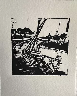 Small Linocut Print  • £3.75