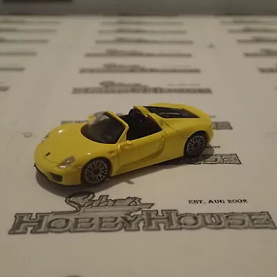 Minichamps - 870 062131 1/87 Scale - Porsche 918 Spyder 2015 Yellow • $22.67