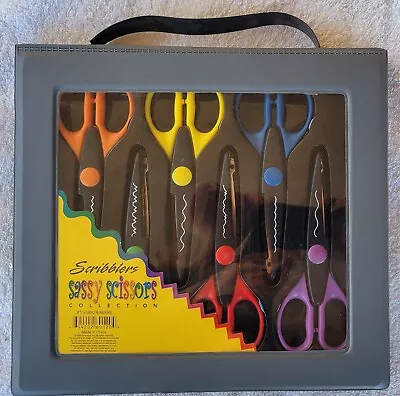 New Scribblers Sassy Scissors Collection Set Of 6 Decorative Cut • $6.97