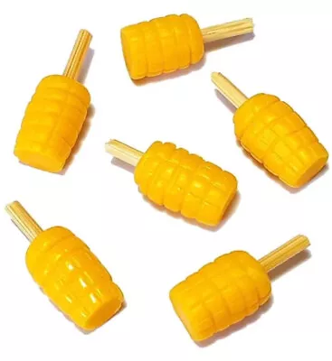 Barbie Dollhouse Miniature Food Tiny Whole Corn Cob Vegetable Stick Lot 👻🧲 5pc • $9.97