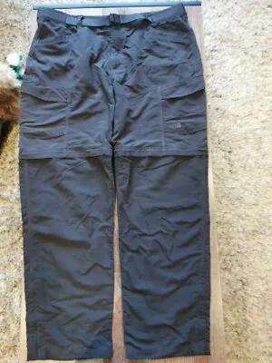 Gents The North Face Zip Off Walking Trousers Size XL /TG Long Leg • £18.95