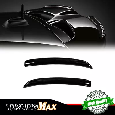 Rear Wing Trim Spoiler Extension Lip Fins For Mini Cooper F56 F55 S/JCW - Black • $19.99