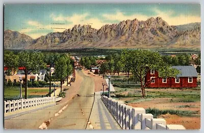 $3.91 • Buy Las Cruces, New Mexico - Organ Mountains And Viaduct - Vintage Postcard - Posted
