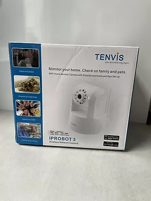 £34.99 • Buy BRAND NEW TENVIS IPROBOT 3 Wireless Network Camera 