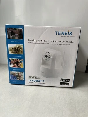 £34.99 • Buy BRAND NEW TENVIS IPROBOT 3 Wireless Network Camera 