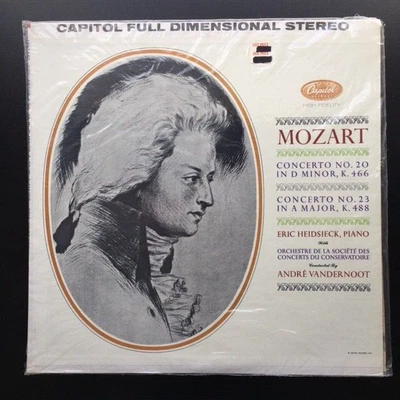 £7 • Buy Mozart. Piano Concerto N.20&23 Heidsieck O.s.c Paris W/vandernoot Capitol Sg7240