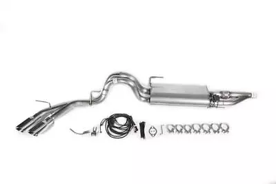 Roush Performance 422104 ROUSH 2015-2020 F-150 Active Cat-Back Exhaust Kit • $2099.50