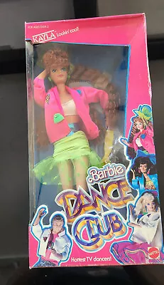  Vintage Dance Club Kayla Barbie Doll 1989 Mattel #3512 NRFB Rare New HTF! • $128.04