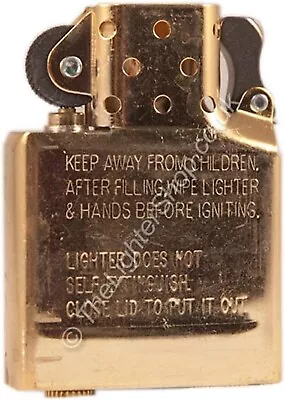 Zippo Brass Petrol Lighter Insert Replacement Service Part • £17.99