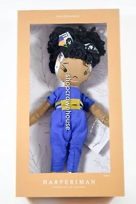 Harperiman Mia 14  Plush Handmade Linen Doll New In The Box • $22.99