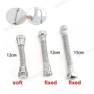 Kitchen Faucet Extension Hose Water Saving Fixed Tube Tap Adjustment 6H • £3.34