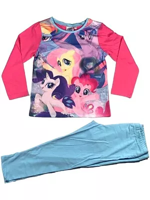 Official My Little Pony Pyjamas Pajamas Pjs Girls Kids Ages 4 6 8 10 • £6.99