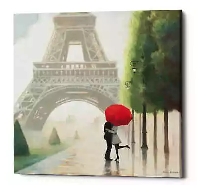 Epic Graffiti 'Paris Romance II' By Marco Fabiano Giclee Canvas Wall Art • $39.99