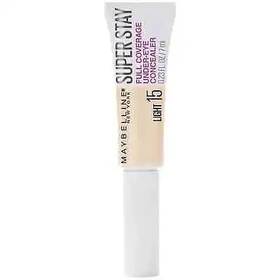 Maybelline SuperStay Full Coverage Under-Eye Concealer 15 Light 7 Ml • $6.85