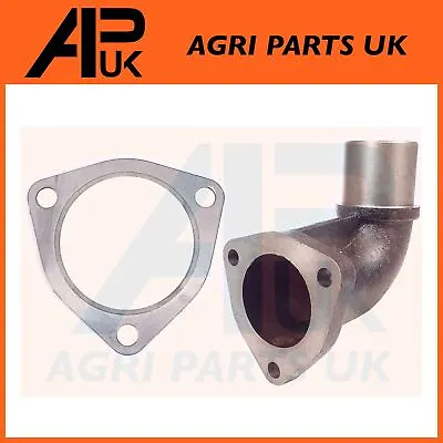 Exhaust Manifold Elbow + Gasket For Perkins A4.212 A4.236 A4.248 Engine • $29.68