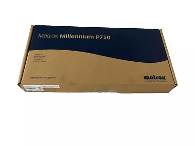 Matrox Millennium P750 - Graphics Card - Parhelia-lx - Agp 8X - 64 Mb Ddr Sdram. • $100