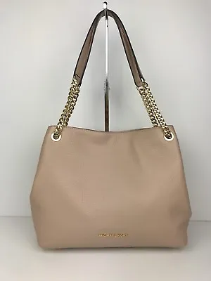 Michael Kors Jet Set Large Chain Shoulder Bag Tote  Color- Oyster • $159.99