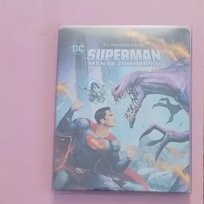 DCU Superman: Man Of Tomorrow Steelbook (Blu-Ray DVD) • $22